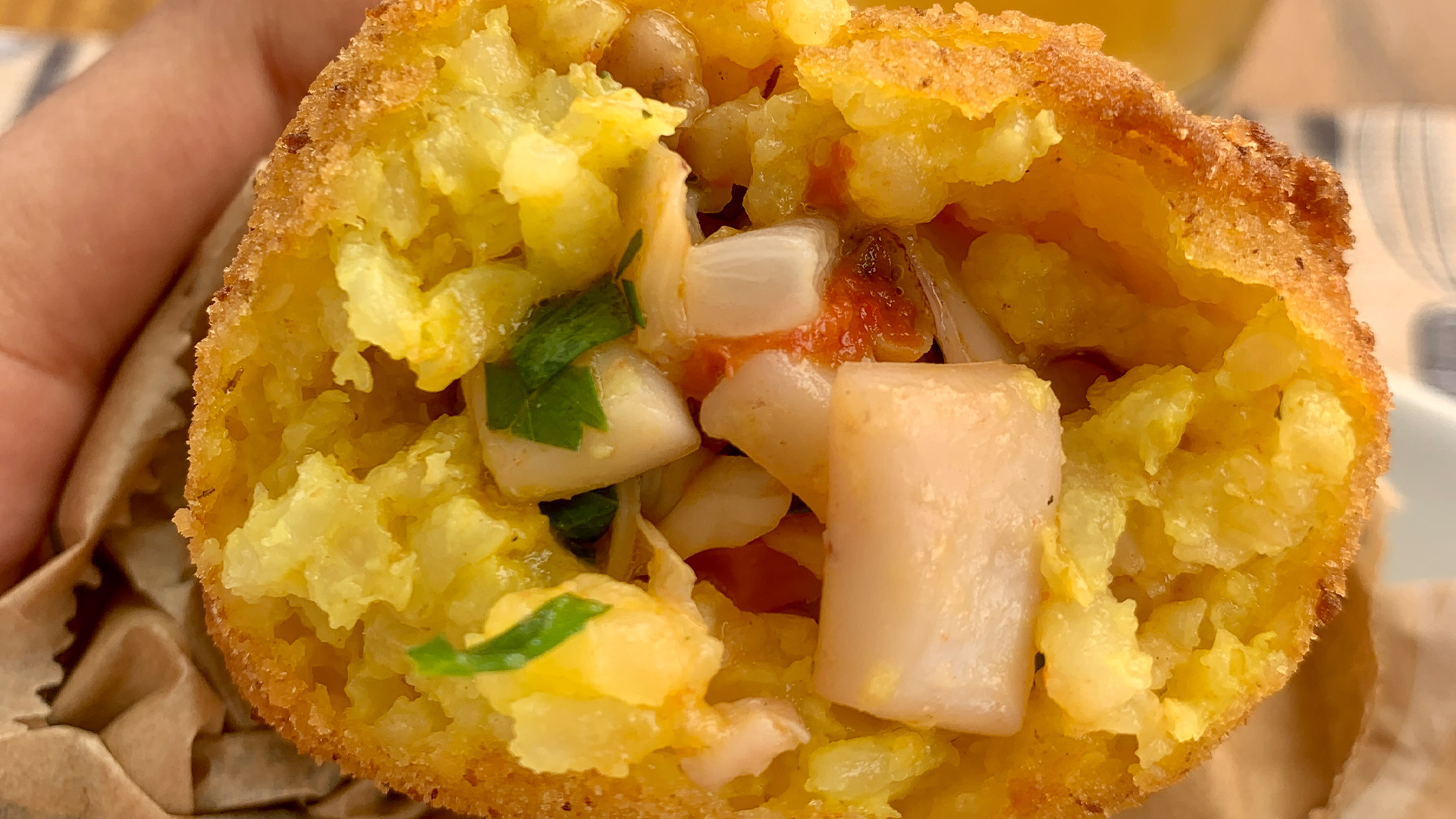 L'isola blu, Lampedusa