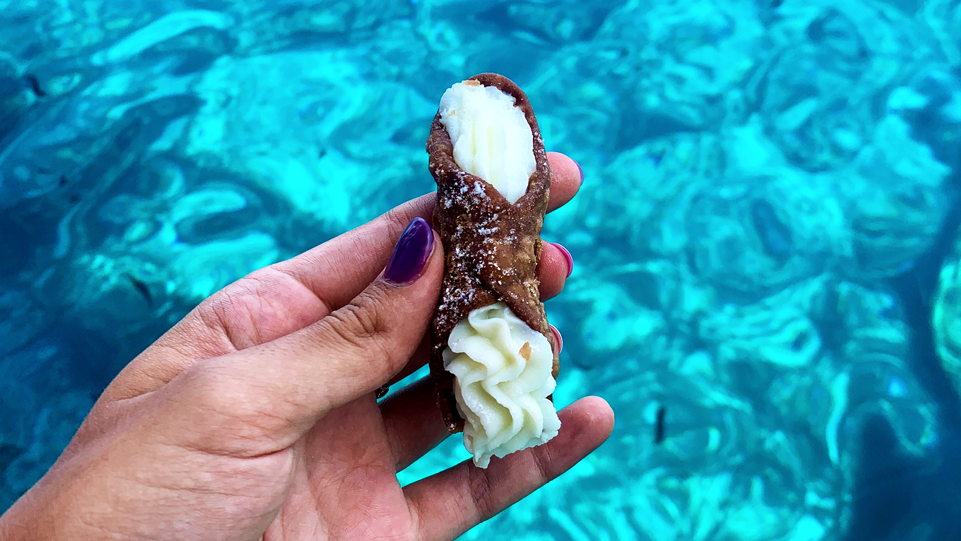 L'isola blu, Lampedusa