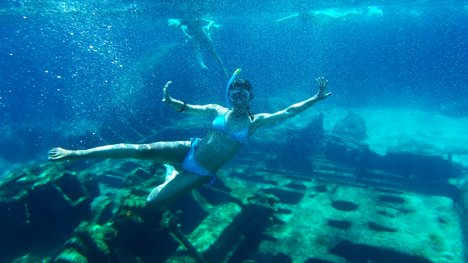 L'isola blu, Lampedusa